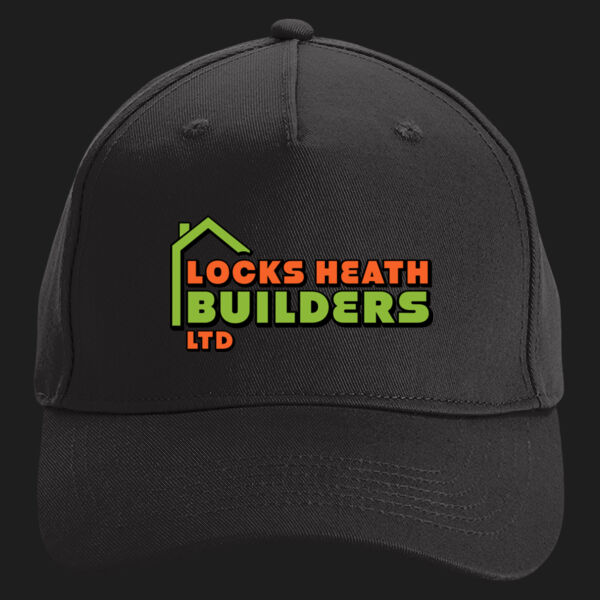 Printed - Locks Heath - Left Cheft - Organic Cotton 5 Panel Cap Thumbnail