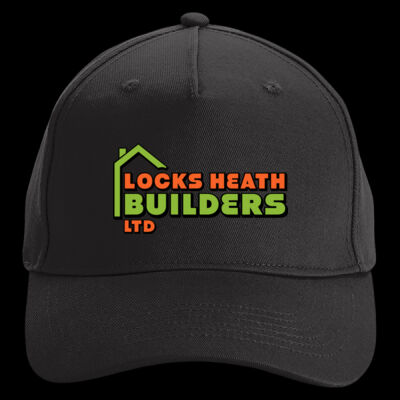 Printed - Locks Heath - Left Cheft - Organic Cotton 5 Panel Cap Thumbnail