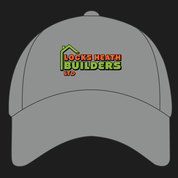 Printed - Locks Heath - Left Cheft - Houston 5-Panel Printers Cap Thumbnail
