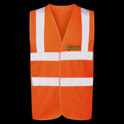 Printed - Locks Heath - Left Cheft - UCC 4-Band Safety Waistcoat Thumbnail