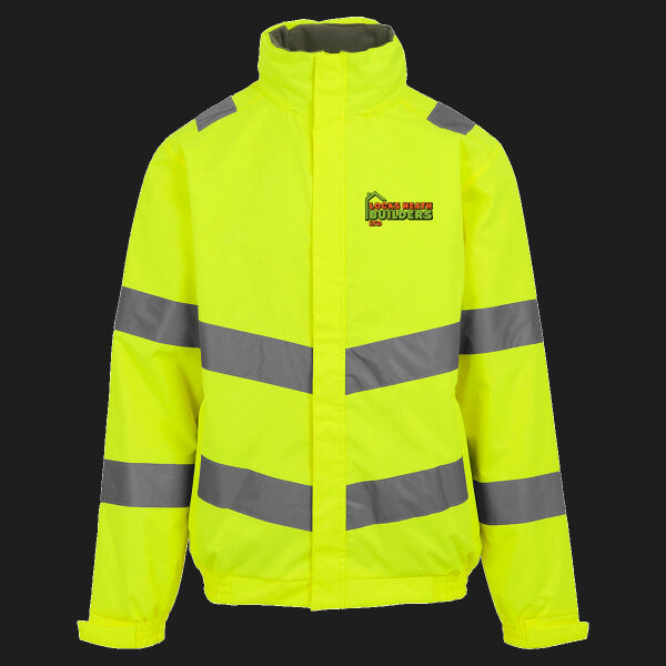 Printed - Locks Heath - Left Cheft - Hi-Vis Pro Contract Dover Jacket (Class 3) Thumbnail
