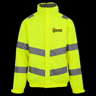 Printed - Locks Heath - Left Cheft - Hi-Vis Pro Contract Dover Jacket (Class 3) Thumbnail