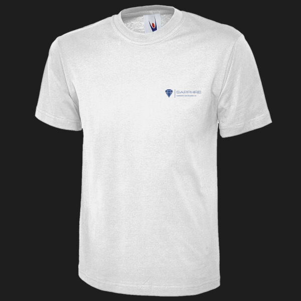 Printed - Sapphire Carpentry - Left Cheft - Olympic T-shirt Thumbnail