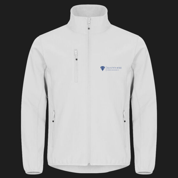 Printed - Sapphire Carpentry - Left Cheft - Classic Softshell Jacket Thumbnail