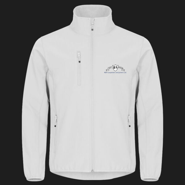 Printed - RN Carpenters - Left Cheft - Classic Softshell Jacket Thumbnail