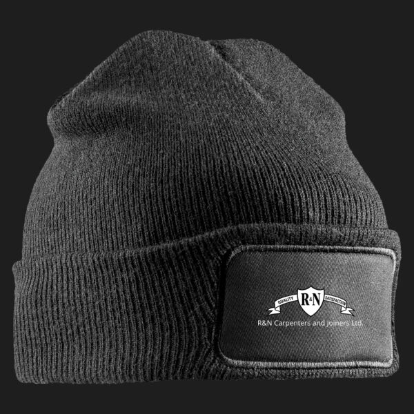 Printed - RN Carpenters - Left Cheft - Double Knit Printers Beanie Thumbnail