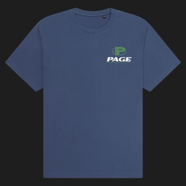 Printed - Page Electrical - Left Cheft - Organic Heavy T-Shirt Thumbnail