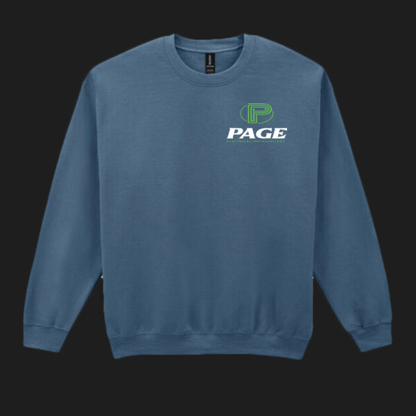 Printed - Page Electrical - Left Cheft - Heavy Blend™ Adult Crewneck Sweatshirt Thumbnail