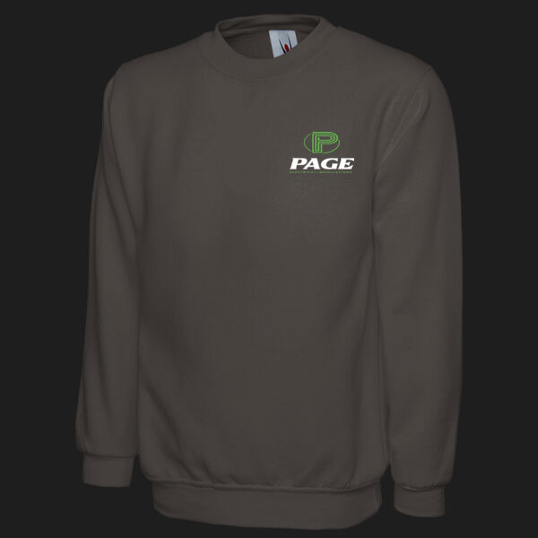 Printed - Page Electrical - Left Cheft - Classic Sweatshirt Thumbnail