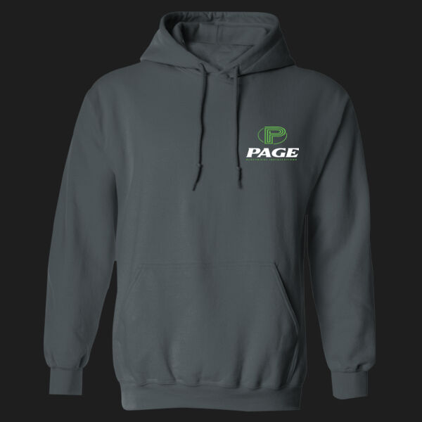 Printed - Page Electrical - Left Cheft - Heavy Blend™ Adult Hooded Sweatshirt Thumbnail