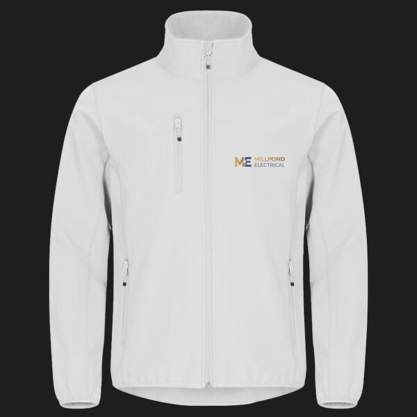 Printed - Millpond Electrical - Left Chest - Classic Softshell Jacket Thumbnail