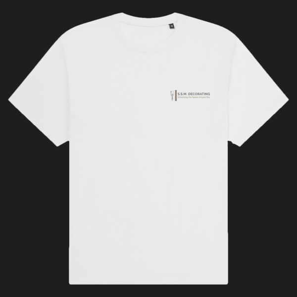 Printed - SSM Decorating - Left Chest - Organic Heavy T-Shirt Thumbnail