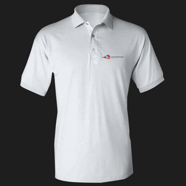 Printed - Smart traders - Left Chest - DryBlend® Adult Jersey Polo Thumbnail