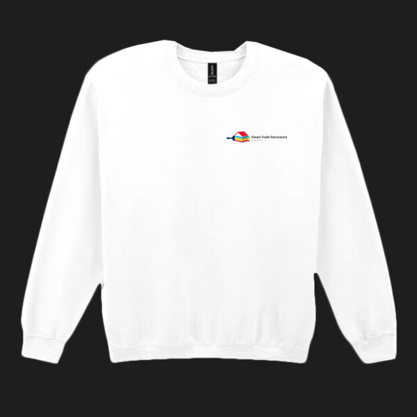 Printed - Smart traders - Left Chest - Heavy Blend™ Adult Crewneck Sweatshirt Thumbnail