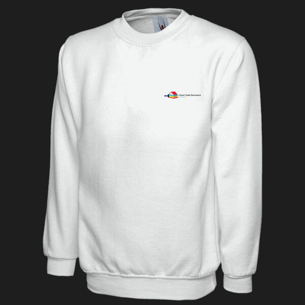 Printed - Smart traders - Left Chest - Classic Sweatshirt Thumbnail
