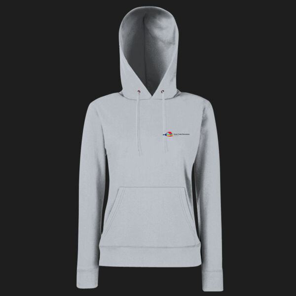Printed - Smart traders - Left Chest - Ladies' Classic Hooded Sweat Thumbnail