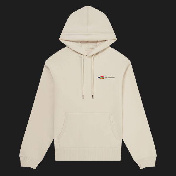 Printed - Smart traders - Left Chest - Organic Hoodie Thumbnail