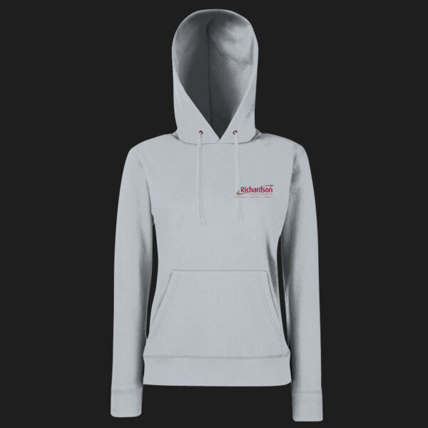 Printed - Richardson decorating - Left Chest - Ladies' Classic Hooded Sweat Thumbnail