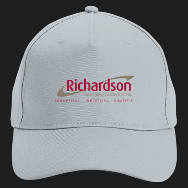 Printed - Richardson decorating - Left Chest - Organic Cotton 5 Panel Cap Thumbnail