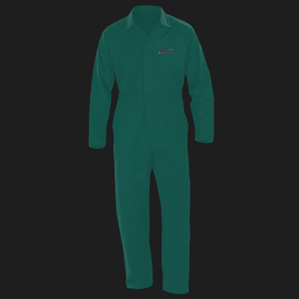 Printed - Richardson decorating - Left Chest - Action Overall with zip front Thumbnail