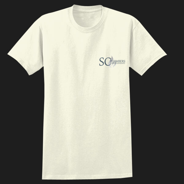 Printed - SC plumbers - Left Chest - Heavy Cotton™ Adult T-Shirt Thumbnail