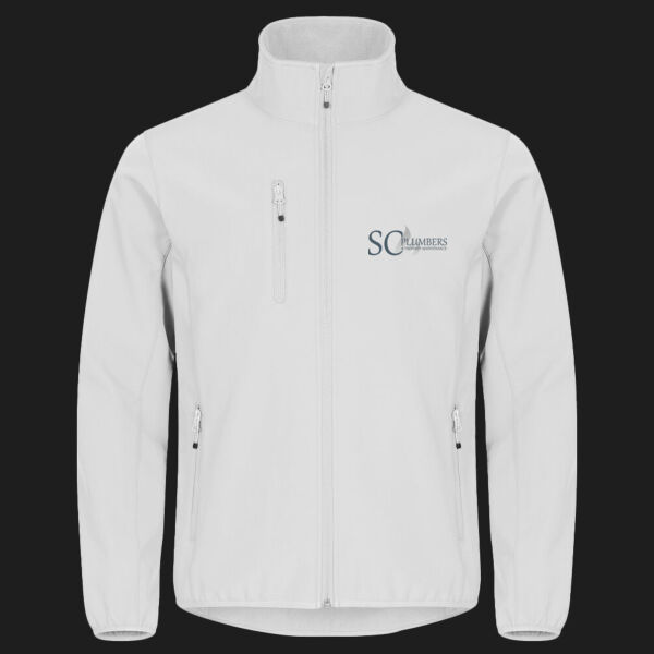 Printed - SC plumbers - Left Chest - Classic Softshell Jacket Thumbnail