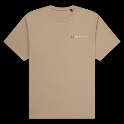 Printed Farr homes Left Chest - Organic Heavy T-Shirt Thumbnail