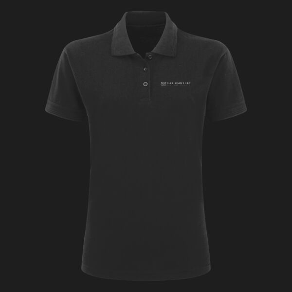 Printed Farr homes Left Chest - UCC Ladies' Classic Polo Thumbnail