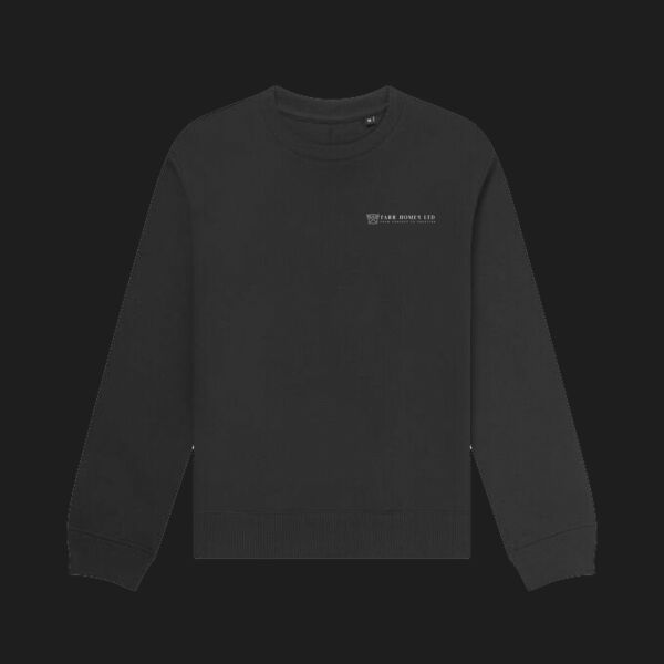 Printed Farr homes Left Chest - Organic Sweatshirt Thumbnail