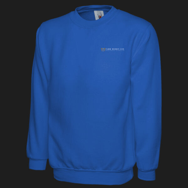 Printed Farr homes Left Chest - Classic Sweatshirt Thumbnail