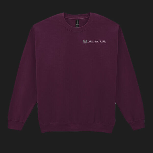 Printed Farr homes Left Chest - Heavy Blend™ Adult Crewneck Sweatshirt Thumbnail