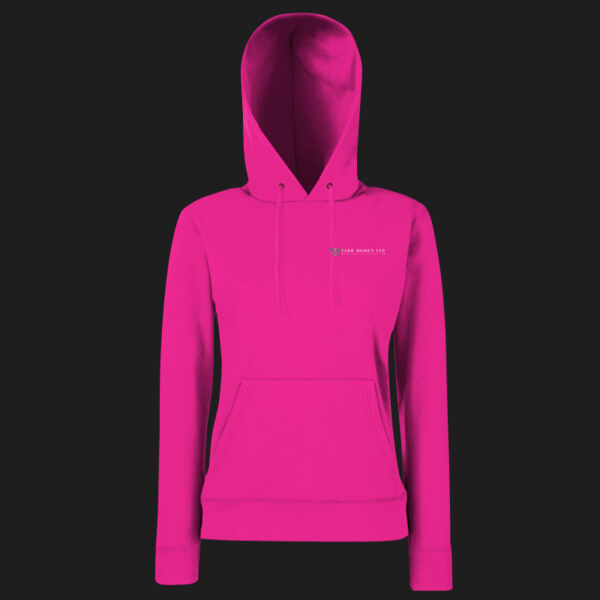 Printed Farr homes Left Chest - Ladies' Classic Hooded Sweat Thumbnail