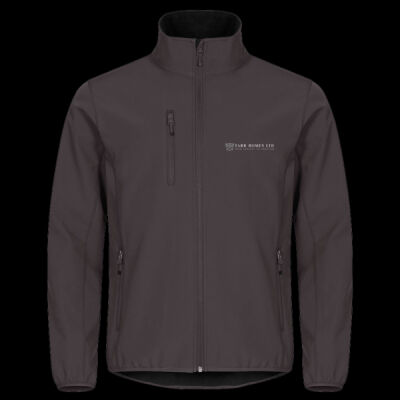Printed Farr homes Left Chest - Classic Softshell Jacket Thumbnail
