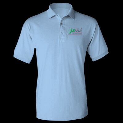 Printed Js Quality Homes Left Chest - DryBlend® Adult Jersey Polo Thumbnail