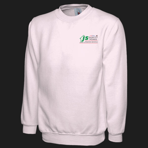 Printed Js Quality Homes Left Chest - Classic Sweatshirt Thumbnail