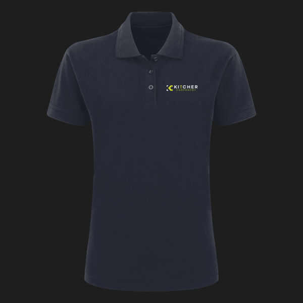 Printed Kitcher Carpentry Left Chest - UCC Ladies' Classic Polo Thumbnail