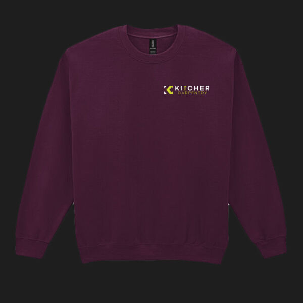 Printed Kitcher Carpentry Left Chest - Heavy Blend™ Adult Crewneck Sweatshirt Thumbnail