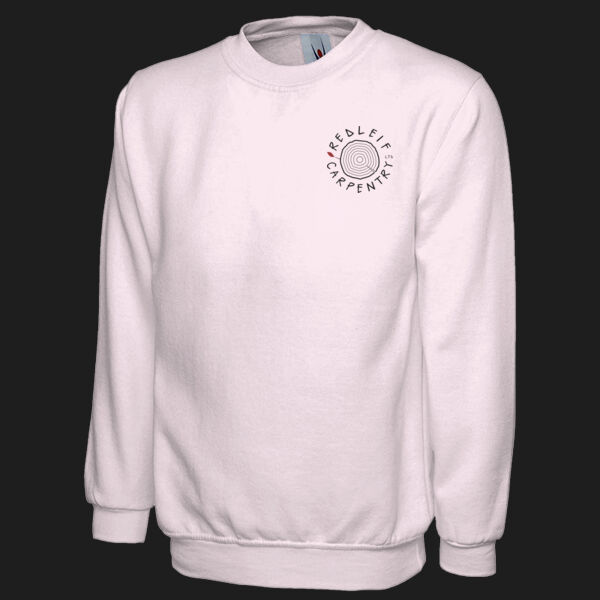 Printed Redleif Carpentry Left Chest - Classic Sweatshirt Thumbnail