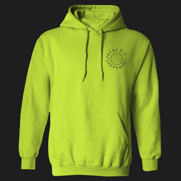Printed Redleif Carpentry Left Chest - Heavy Blend™ Adult Hooded Sweatshirt Thumbnail