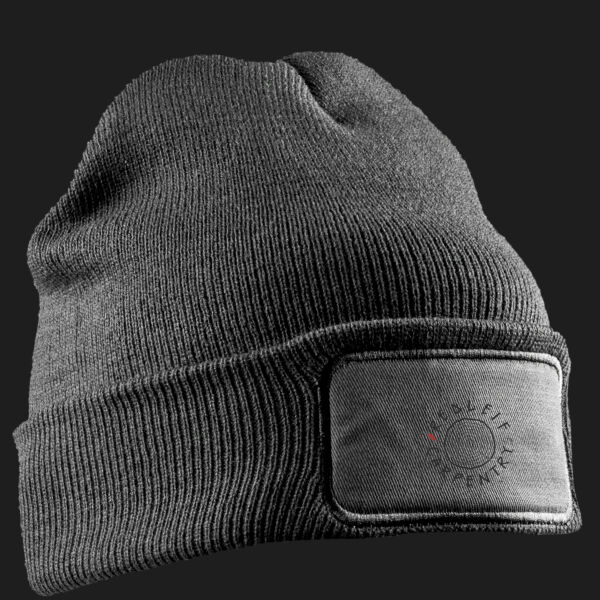 Printed Redleif Carpentry Left Chest - Double Knit Printers Beanie Thumbnail