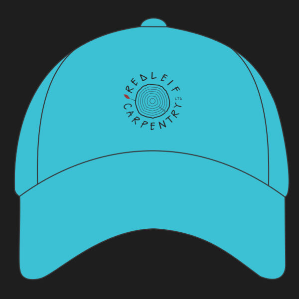 Printed Redleif Carpentry Left Chest - Houston 5-Panel Printers Cap Thumbnail