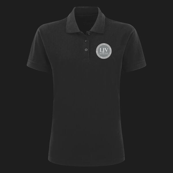 Printed LJV Decorating Left Chest - UCC Ladies' Classic Polo Thumbnail