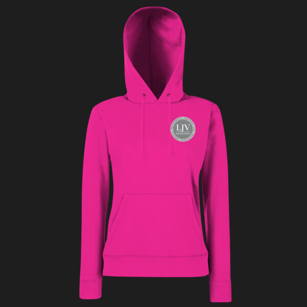 Printed LJV Decorating Left Chest - Ladies' Classic Hooded Sweat Thumbnail