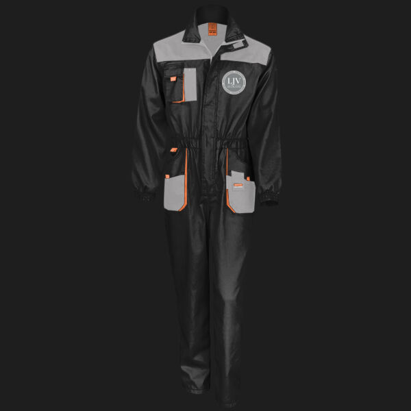 Printed LJV Decorating Left Chest - Lite Coverall Thumbnail