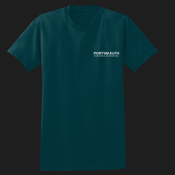 Printed Portsmouth Painters and Decorators Left Chest - Heavy Cotton™ Adult T-Shirt Thumbnail