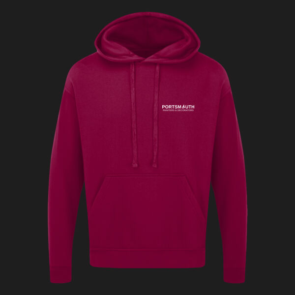 Printed Portsmouth Painters and Decorators Left Chest - UCC Everyday Hooded Sweat Thumbnail
