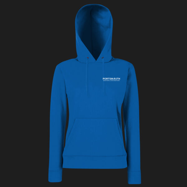Printed Portsmouth Painters and Decorators Left Chest - Ladies' Classic Hooded Sweat Thumbnail