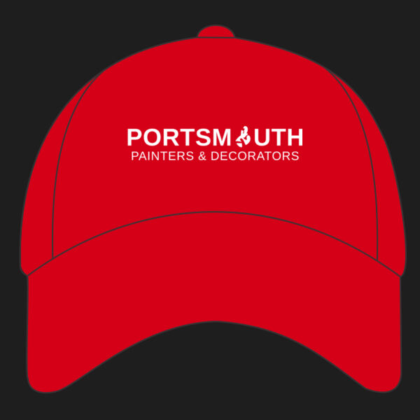 Printed Portsmouth Painters and Decorators Left Chest - Houston 5-Panel Printers Cap Thumbnail