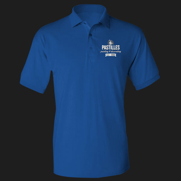 Printed Pastilles Painting And Decorating Left Chest - DryBlend® Adult Jersey Polo Thumbnail