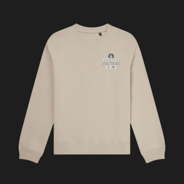 Printed Pastilles Painting And Decorating Left Chest - Organic Sweatshirt Thumbnail
